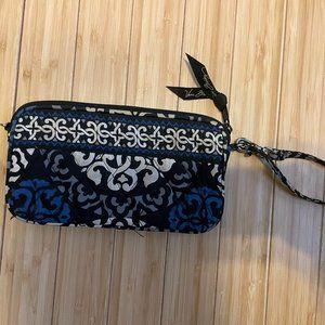 Vera Bradley Canterberry Colbalt Wristlet